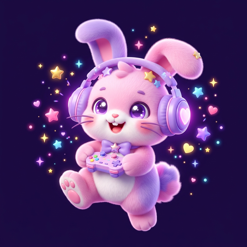Vibbi Bunny Gaming Companion